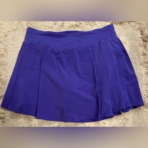 LULULEMON Side-Pleat High-Rise Tennis Skirt